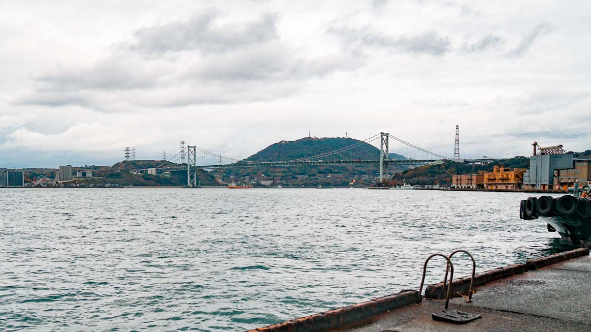 Kanmon bridge of Shimonoseki