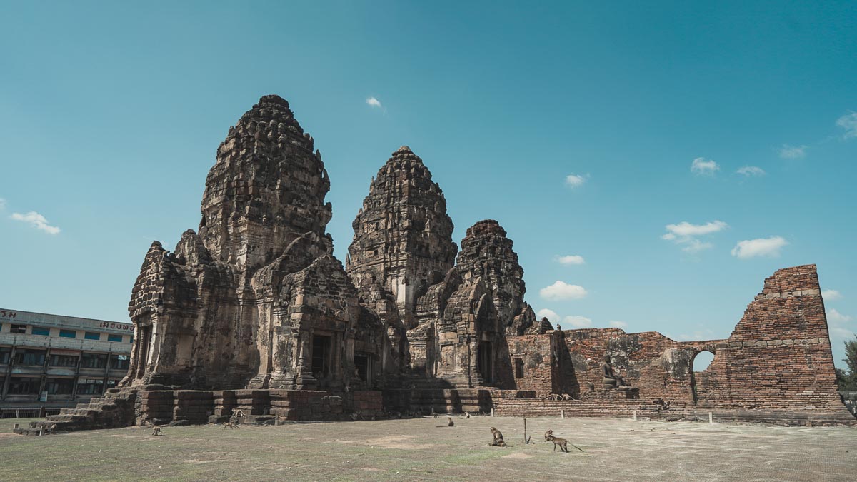 Prang Sam Yod Monkey Temple in Thailand - Khao Kho Itinerary