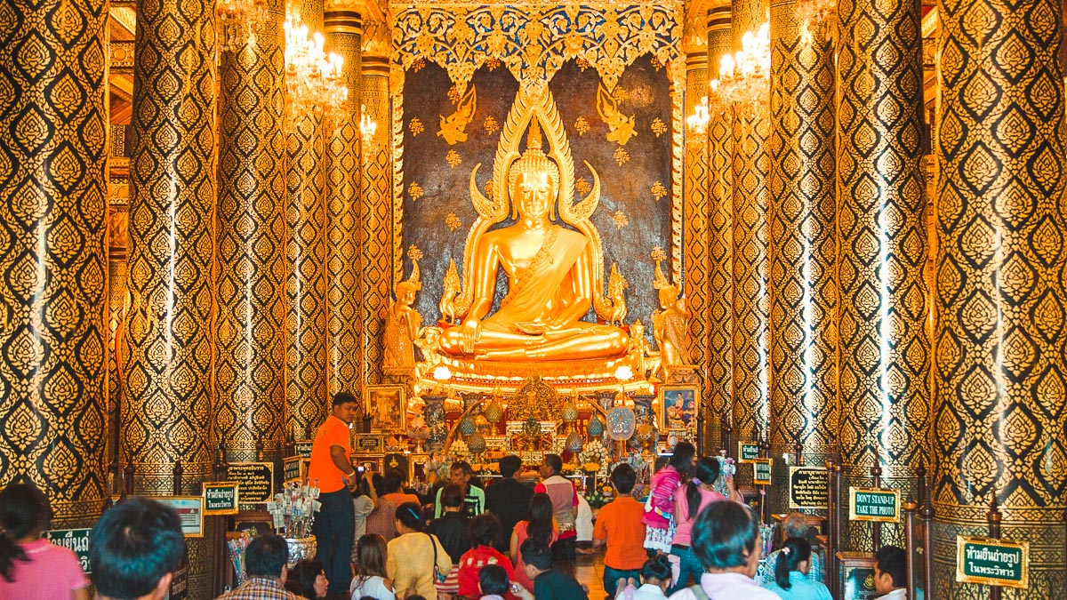 Wat Phra Buddha Badh Interior - Khao Kho Itinerary