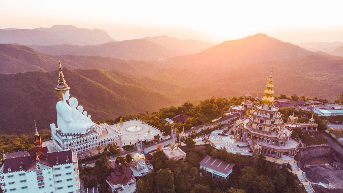 Sunrise at Wat Prathat Phasornkaew - Khao Kho Itinerary