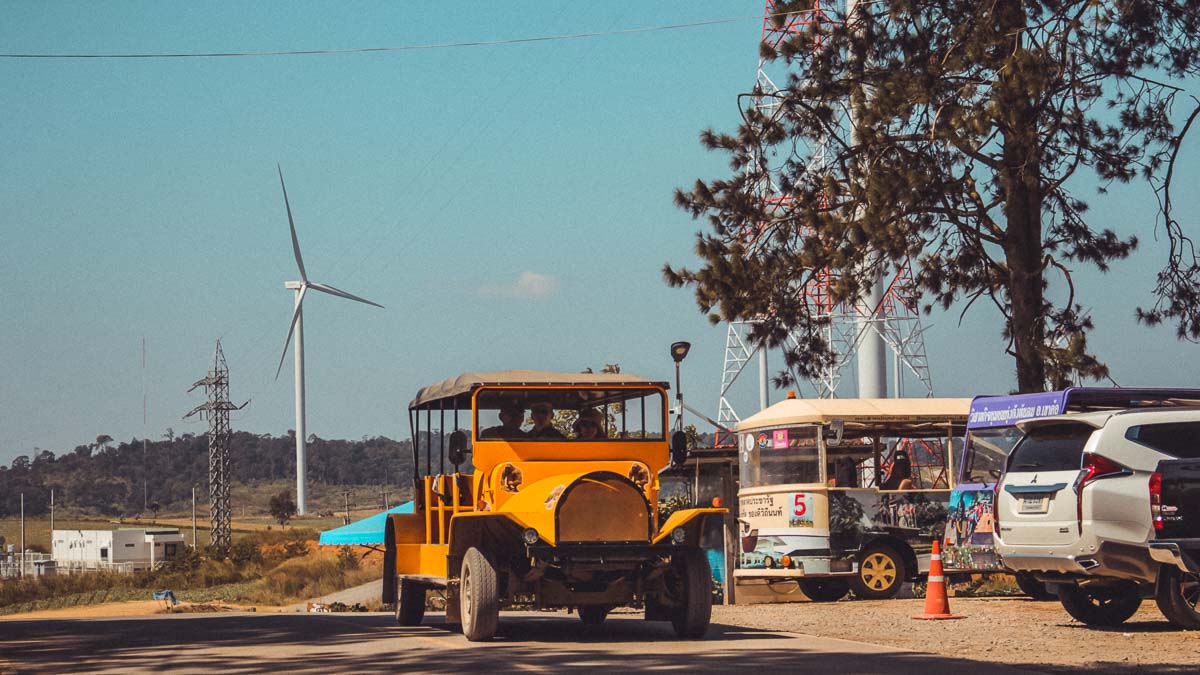 Khao Kho Wind Farm Shuttle Bus - Khao Kho Itinerary