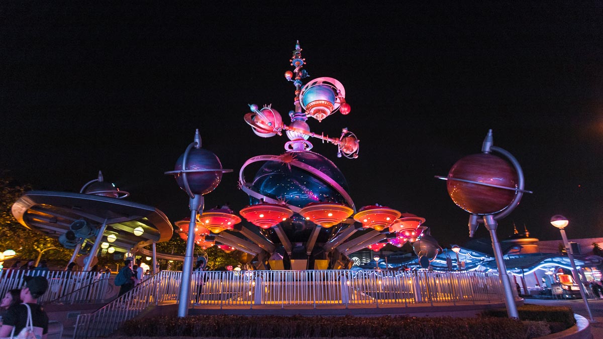 Orbitron - Hong Kong Disneyland Guide