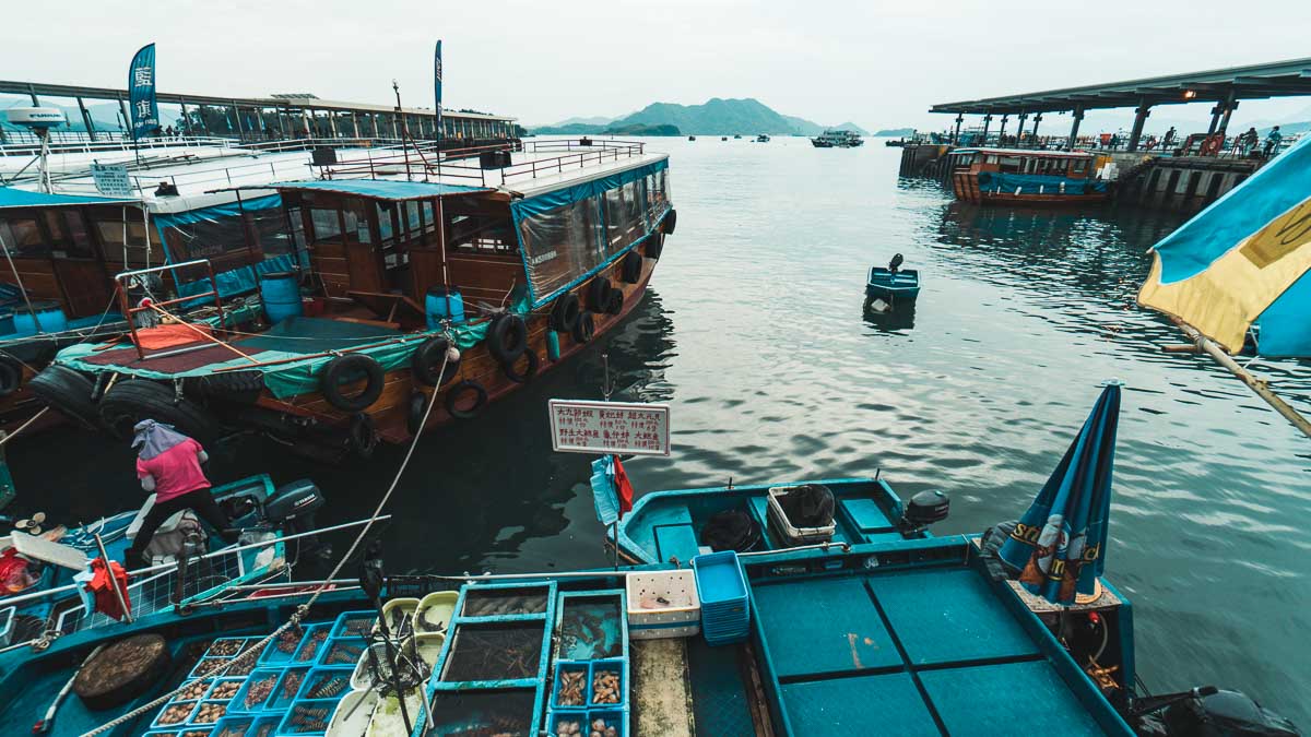 Sai Kung Pier Fishermen - Sai Kung Itinerary