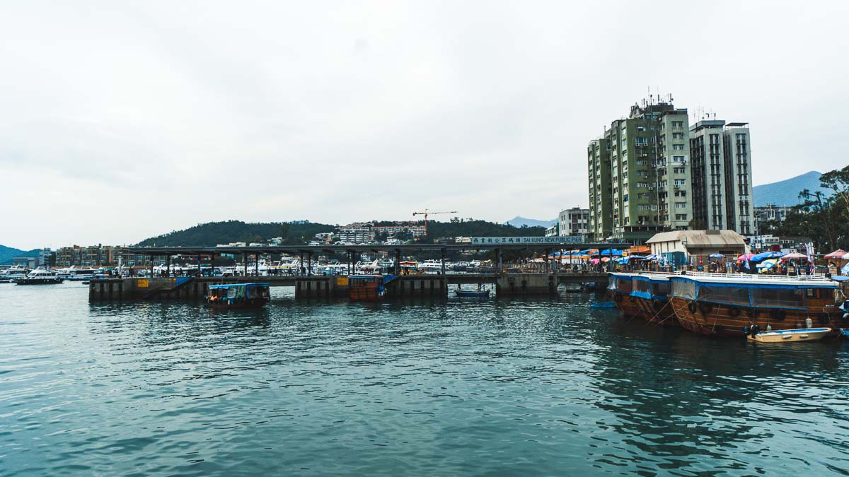 Sai Kung Pier View - Sai Kung Itinerary