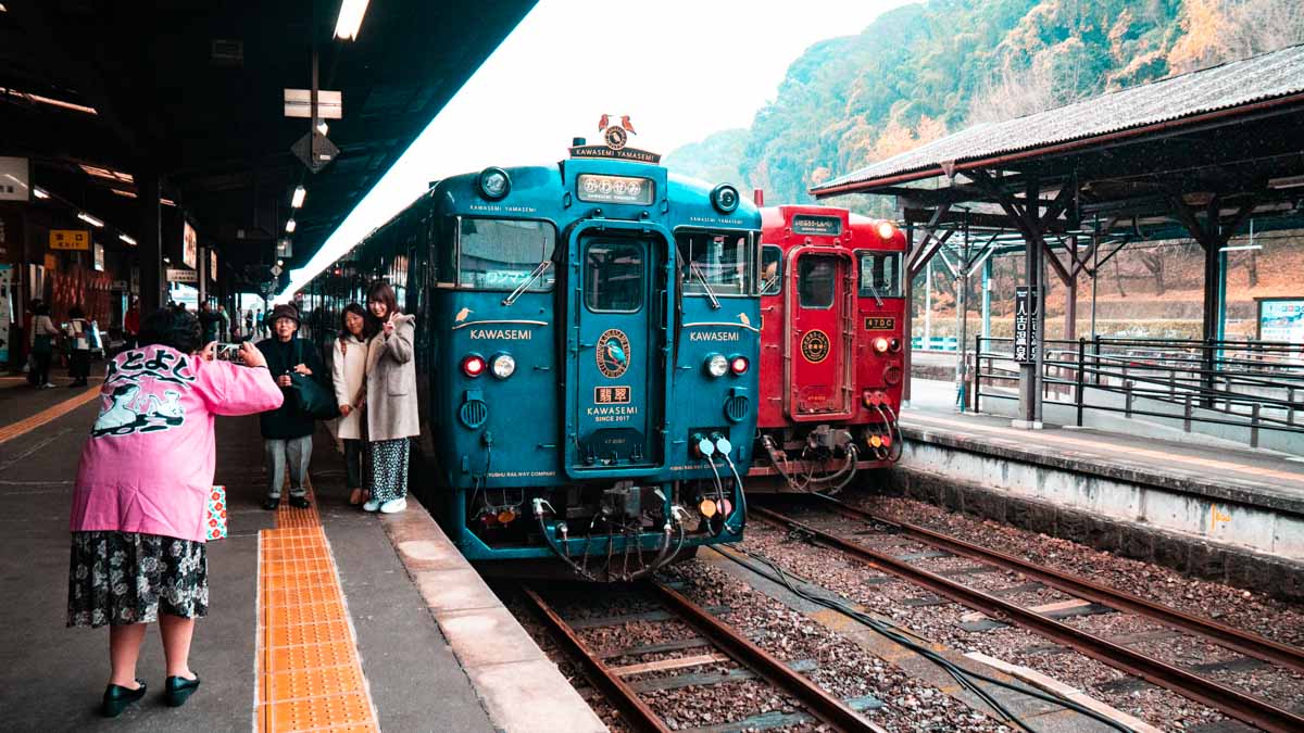Scenic train to kagoshima - Japan Kyushu Itinerary