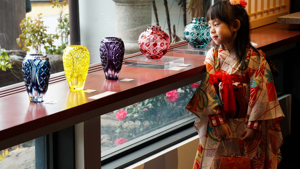 Senganen Garden glass gallery shop kagoshima - Japan Kyushu Itinerary