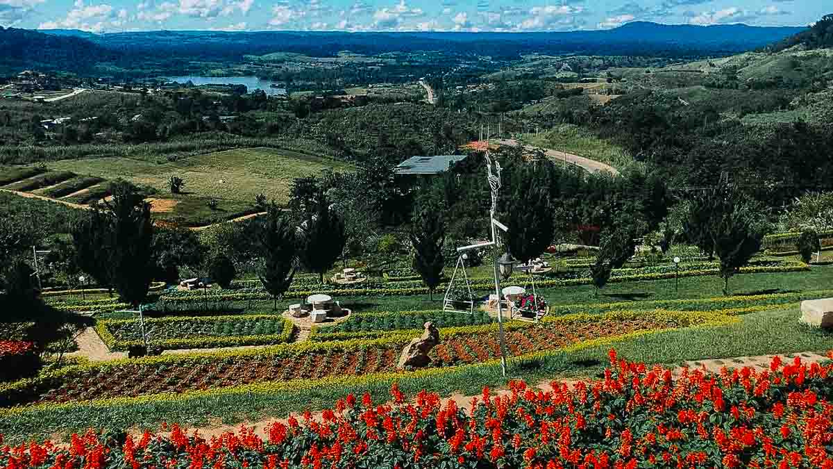 Tanrak Talaymok View From Restaurant_Khao Kho Itinerary