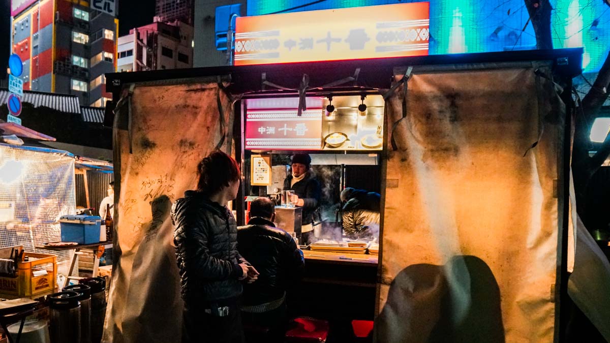 Yatai stall in Fukuoka