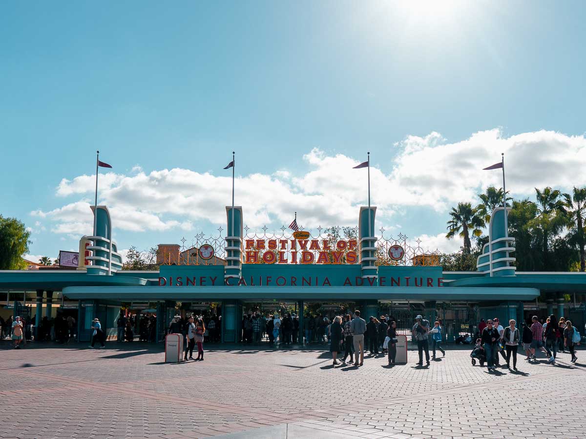 Entrance of California Adventure - Disneyland California Guide-30