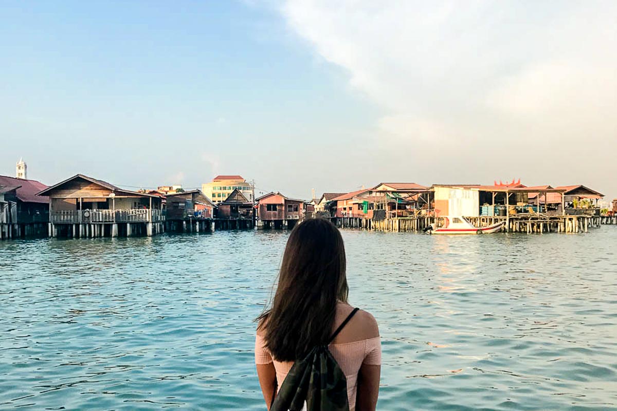 Looking at Chew Jetty Georgetown Malaysia - SSEAYP Youth Exchange