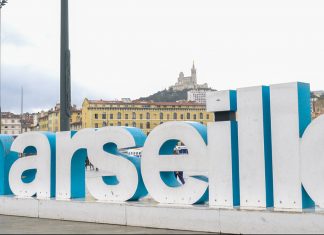 Marseille Signage in France - Countries and Cities You Pronounce Wrongly