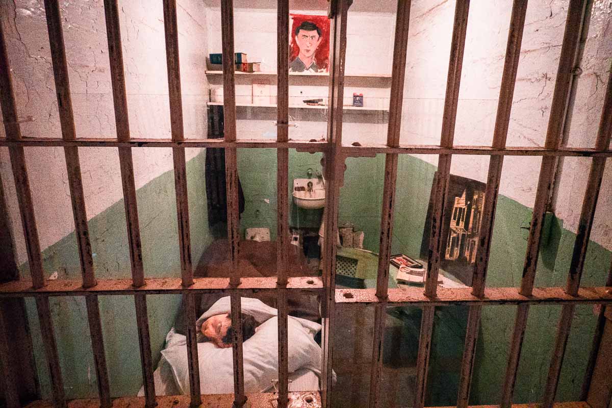 Prisoner Escape Cells at Alcatraz Island - SF to LA Road Trip Itinerary