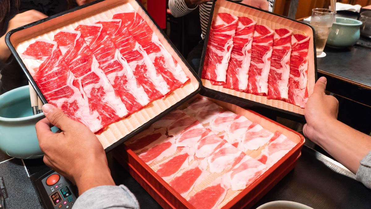 Shabu Zen pork - Japan Kyushu Itinerary