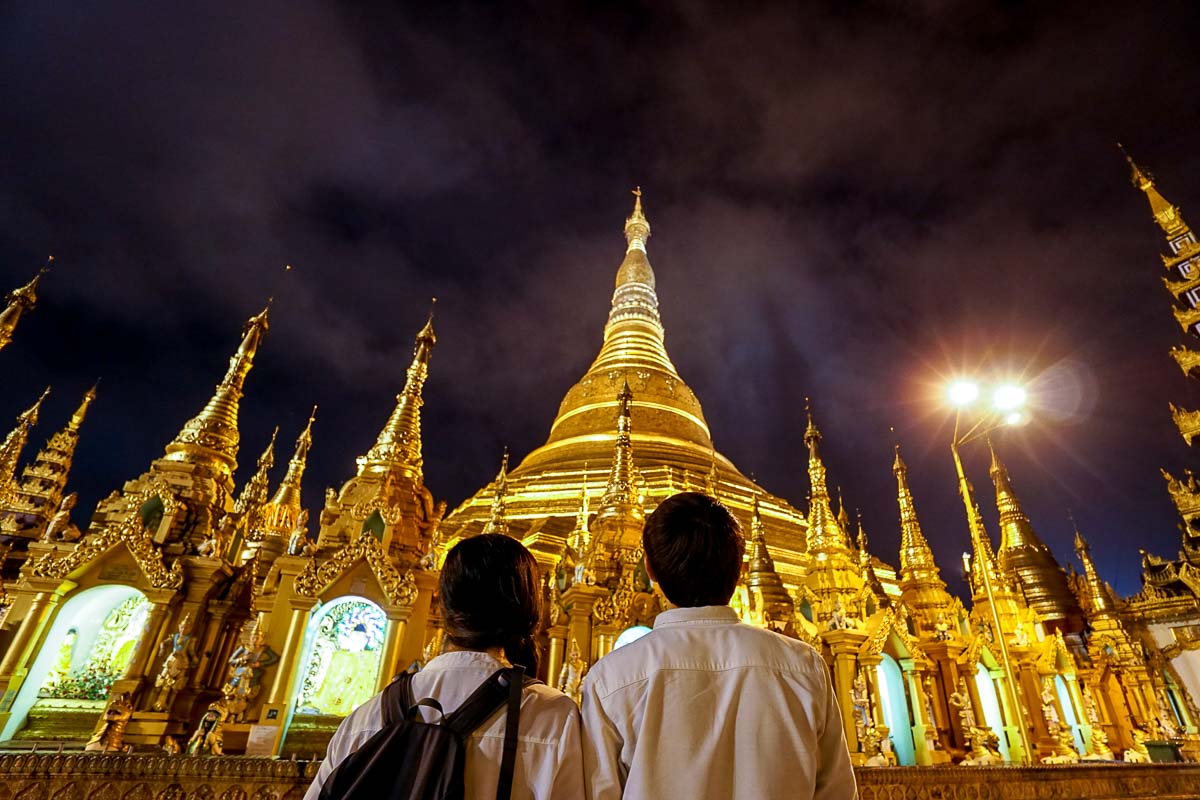 Shwedagon Pagoda in Yangon Myanmar - SSEAYP Youth Exchange