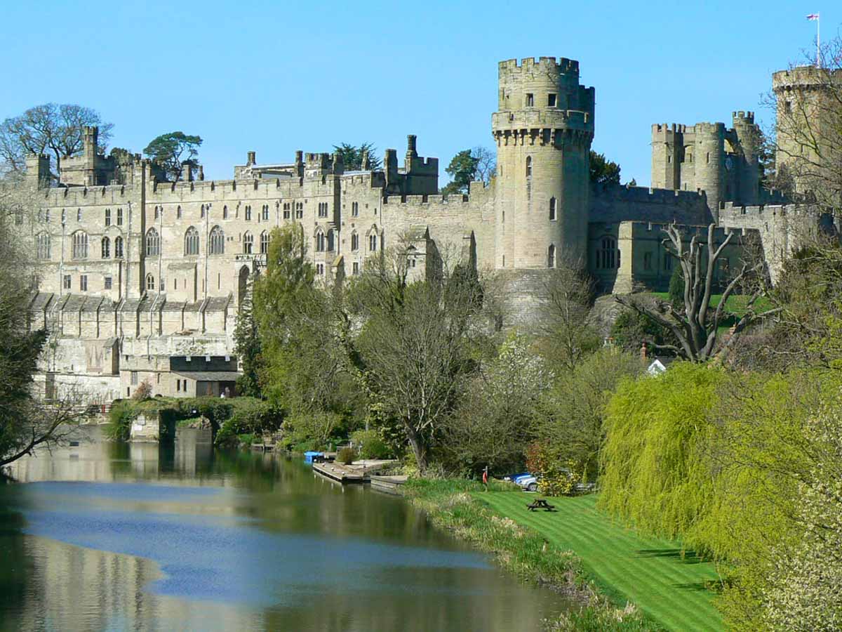 Warwick Castle in the United Kingdom - Countries and Cities You Pronounce Wrong