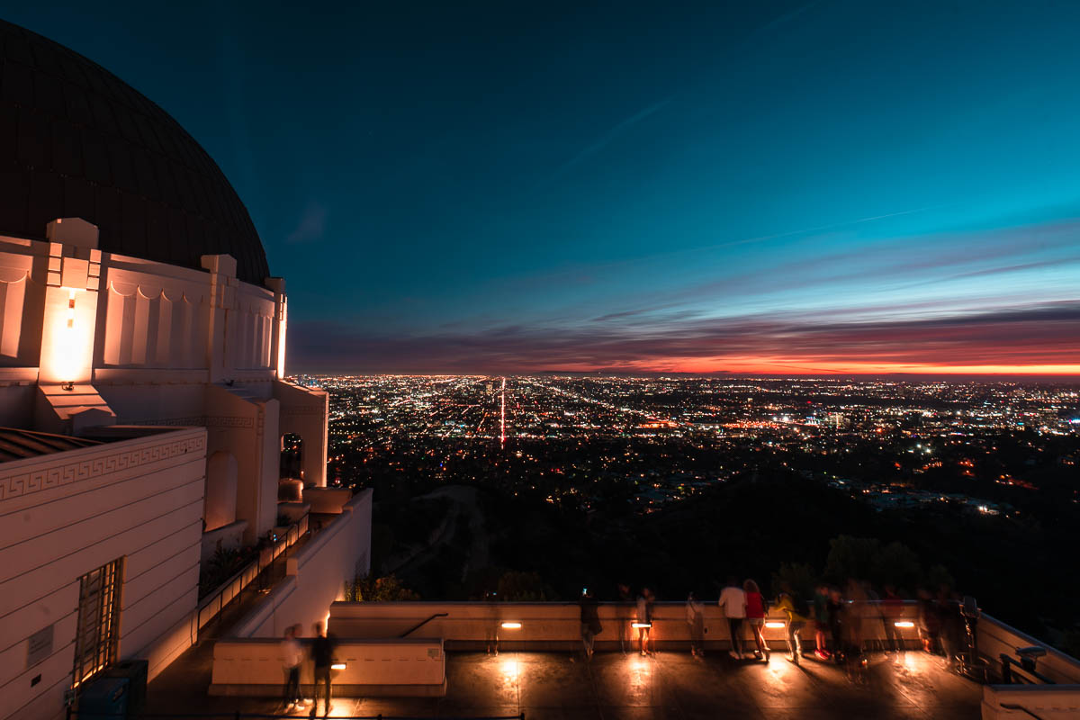 Watching the Sunset at Griffith Observatory - 3-Day Los Angeles Travel Guide