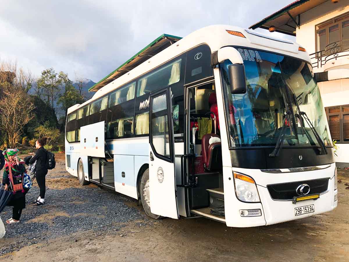 Bus from Hanoi to Sapa - Getting from Hanoi to Sapa