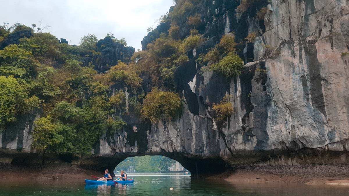 Cat Ba Island kayaking — Halong Bay, Ninh Binh, Trang An, Cat Ba Island, Mai Chau, Perfume Pagoda, and Sapa