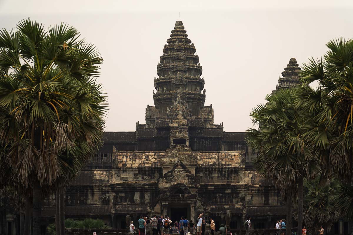 Angkor Wat Front - Backpacking Southeast Asia Itinerary