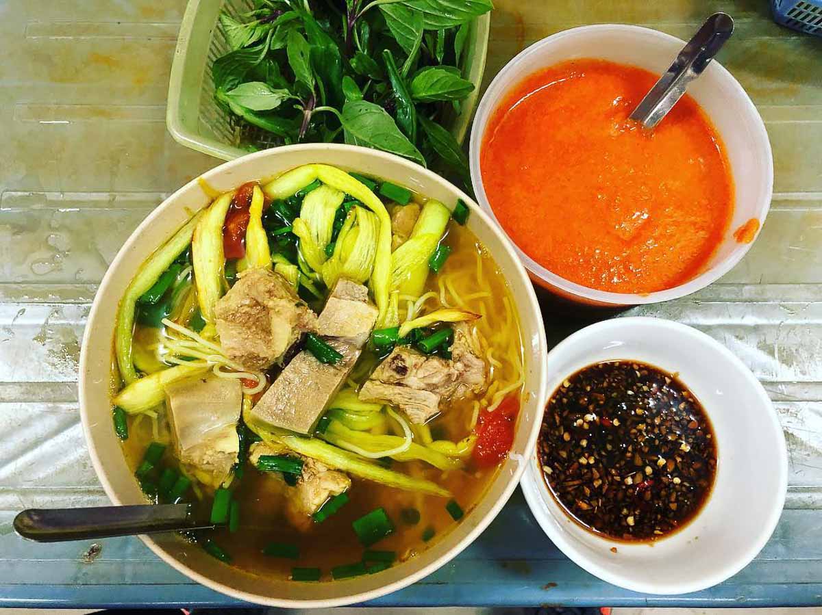 Bun Chui Pork Noodle Soup Cussing Noodles from Bun Chui 41 Ngo Si Lien - Things to Eat in Hanoi