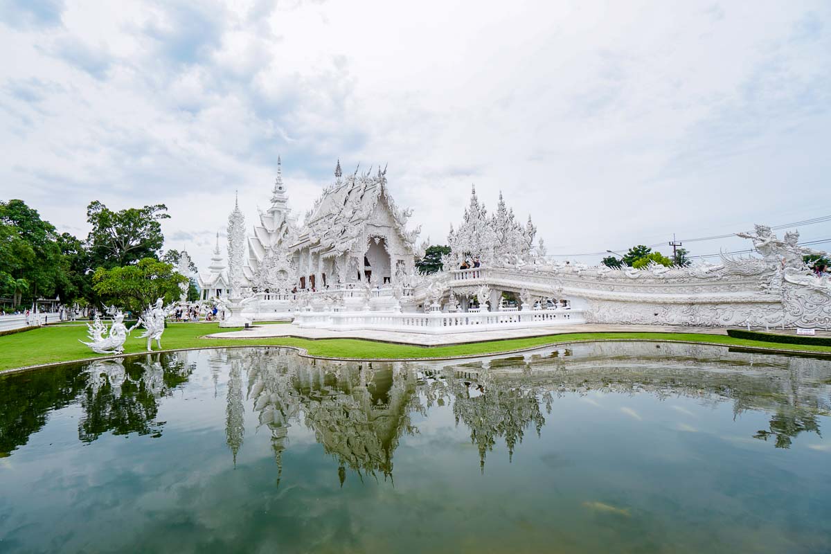Chiang Rai White Temple Wat Rong Khun - Chiang Mai Itinerary