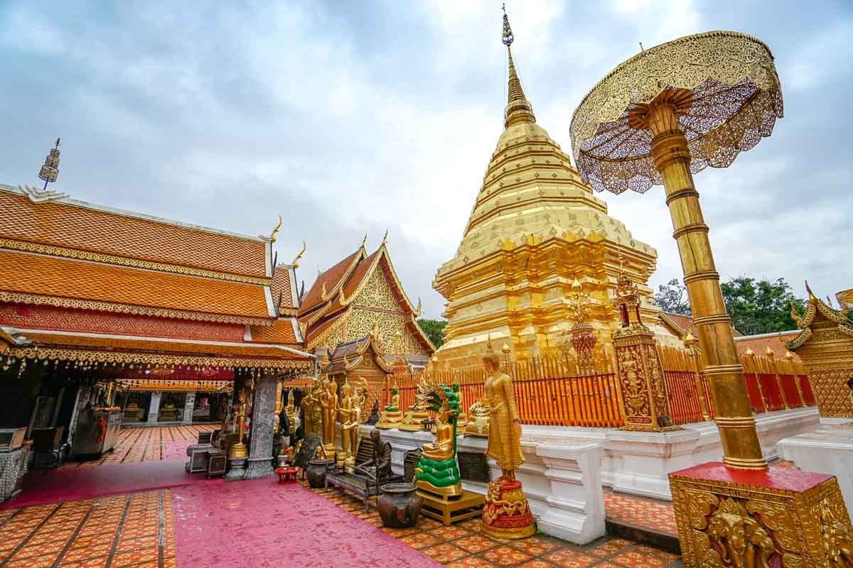 Doi Suthep Golden Temple - Chiang Mai Itinerary