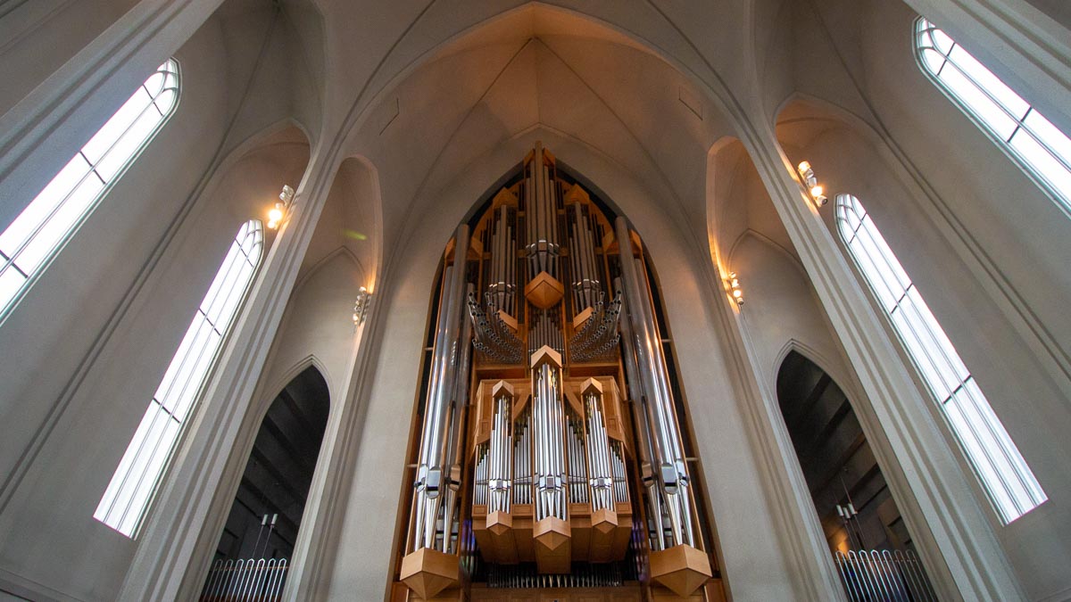 Hallgrimskirkja Organ - Iceland Itinerary Without A Car