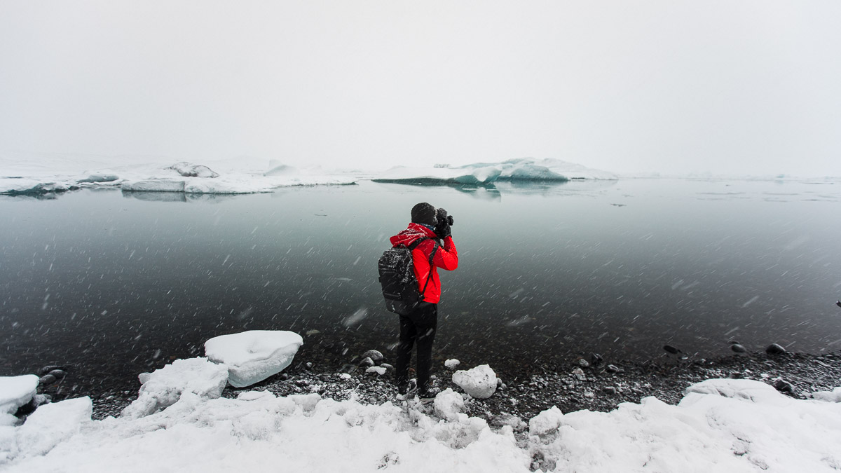 Iceland Photo-taking - Reflective Piece