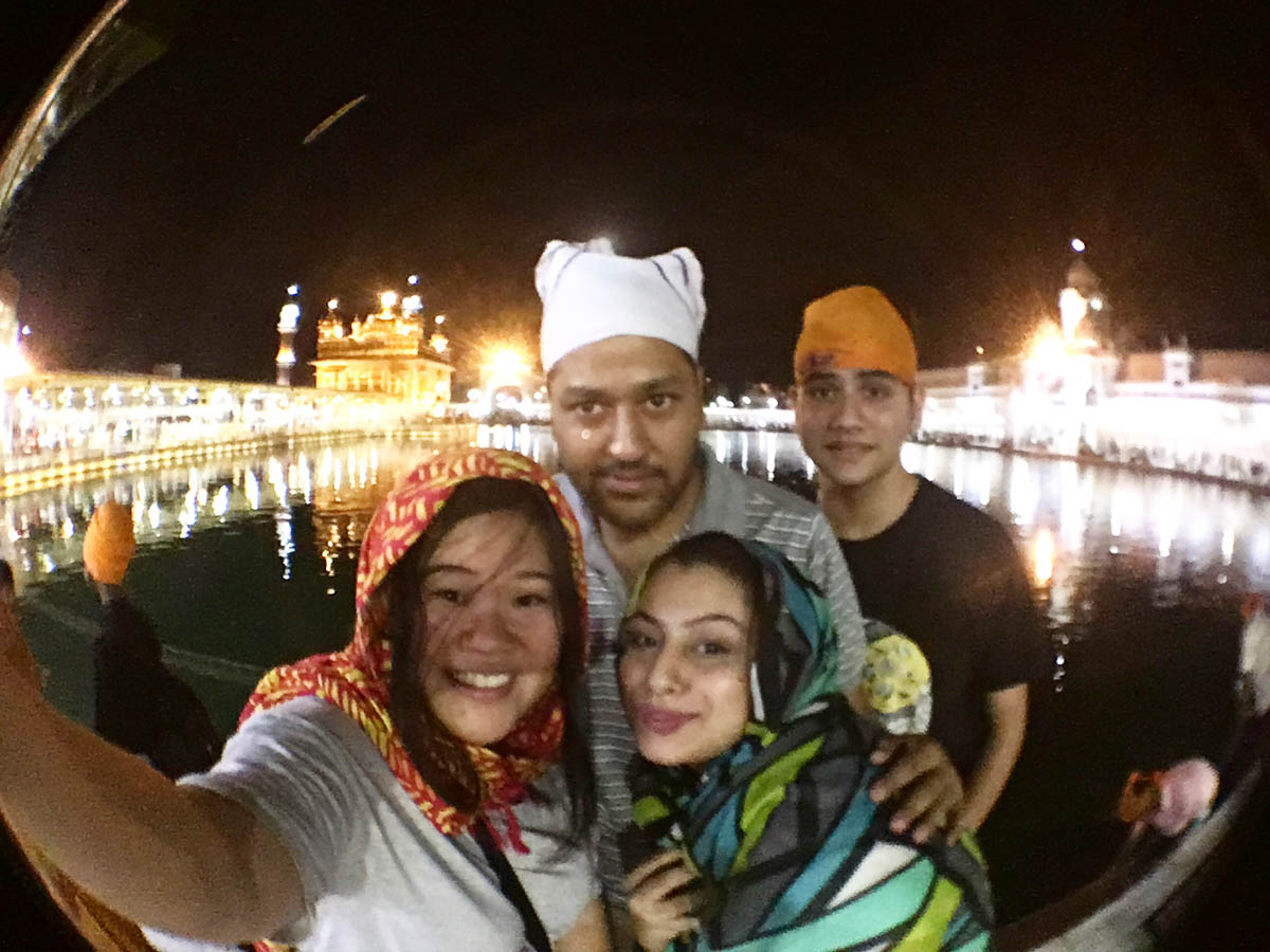 Jia Ling in Amritsar, India - Amritsar with Host's Family - Couchsurfing Change Life Singapore