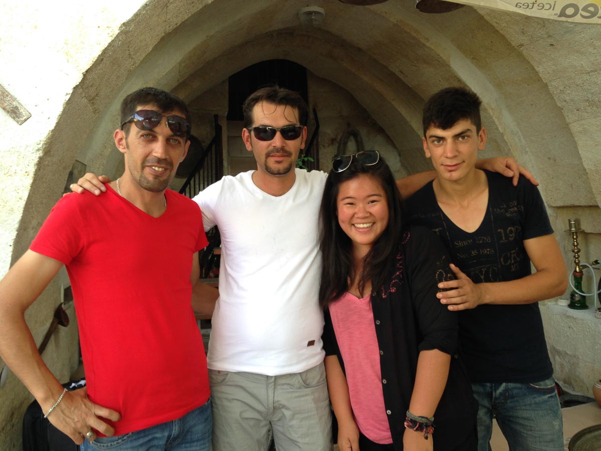 Jia Ling's Hosts in Cappadocia, Turkey - Couchsurfing Change Life Singapore