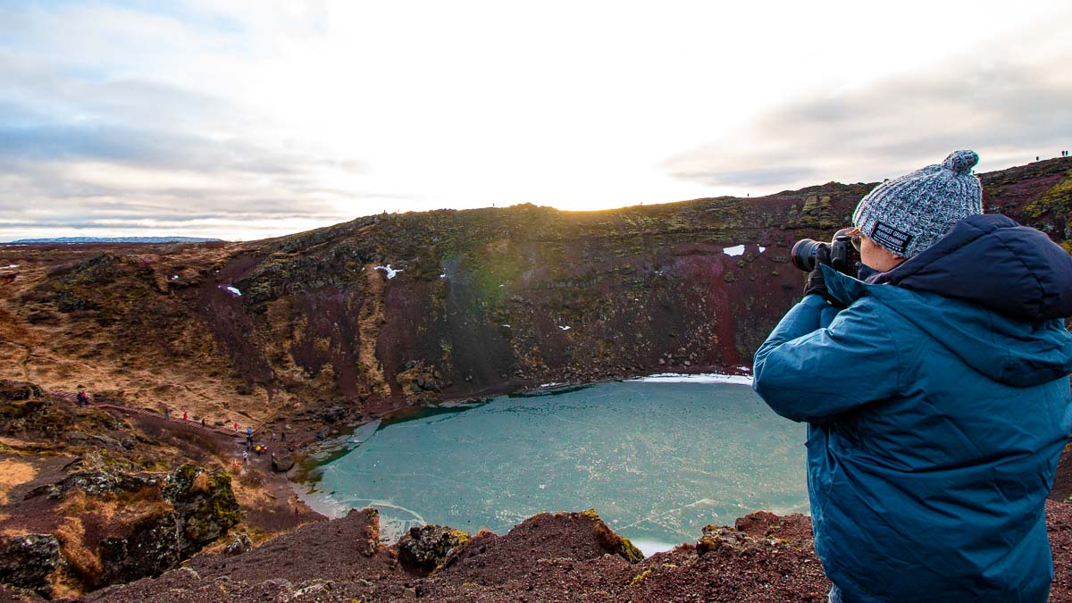 Kerid Crater 2 - Iceland Itinerary Without A Car