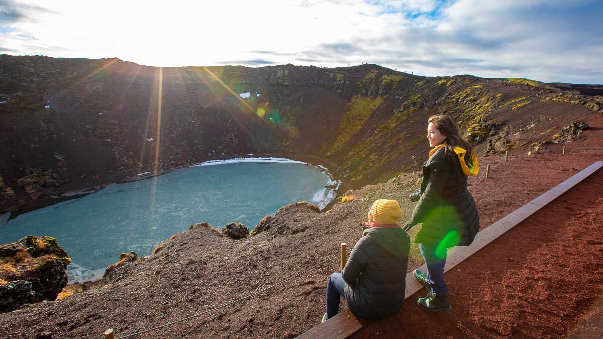 Kerid Crater - Iceland Itinerary Without A Car