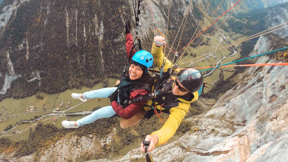 Lauterbrunnen Paragliding - Reflective Piece