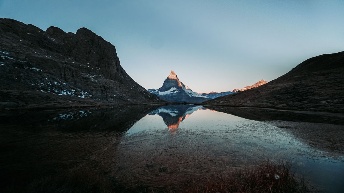 Matterhorn Reflection - Reflective Piece