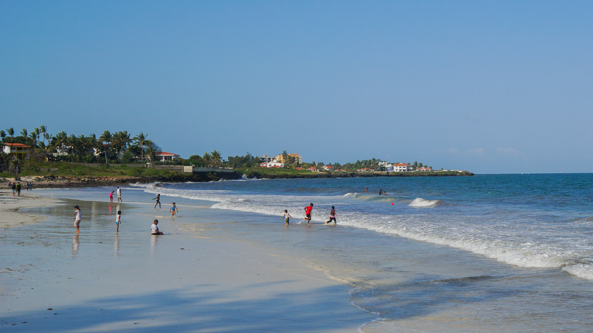 Mombasa Beach - Kenya Safari Itinerary