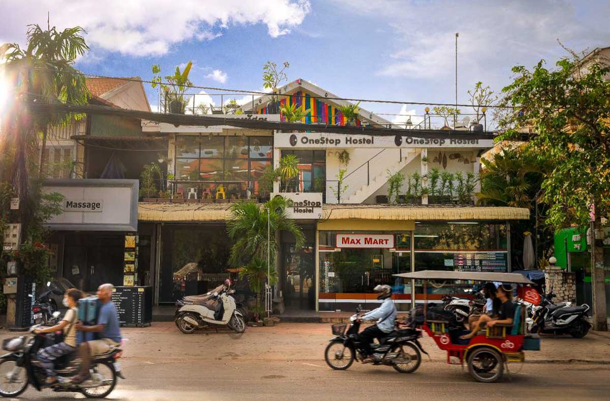 One Stop Hostel Siem Reap - Cambodia Itinerary
