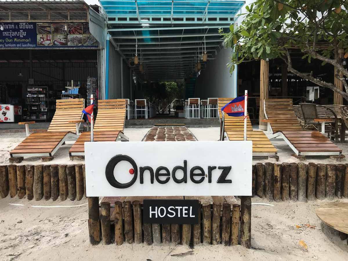 Onederz Hostel Koh Rong Samleom - Cambodia Itinerary