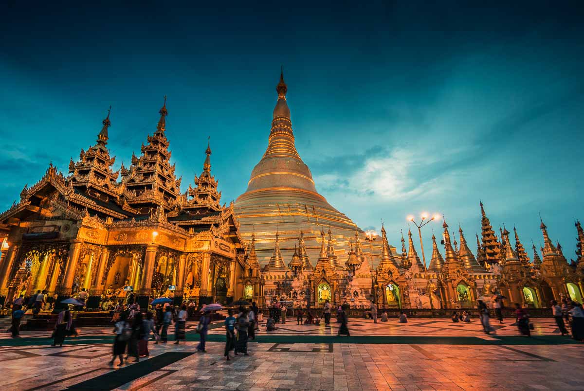 Shwedagon Pagoda from Wandervisions - Myanmar Itinerary
