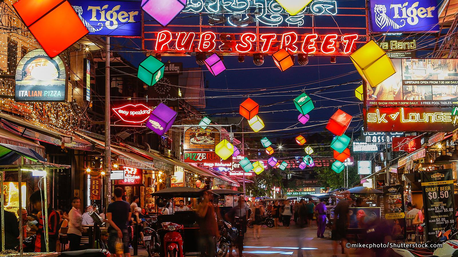 Siem Reap Pub Street - Southeast Asia Travel Guide