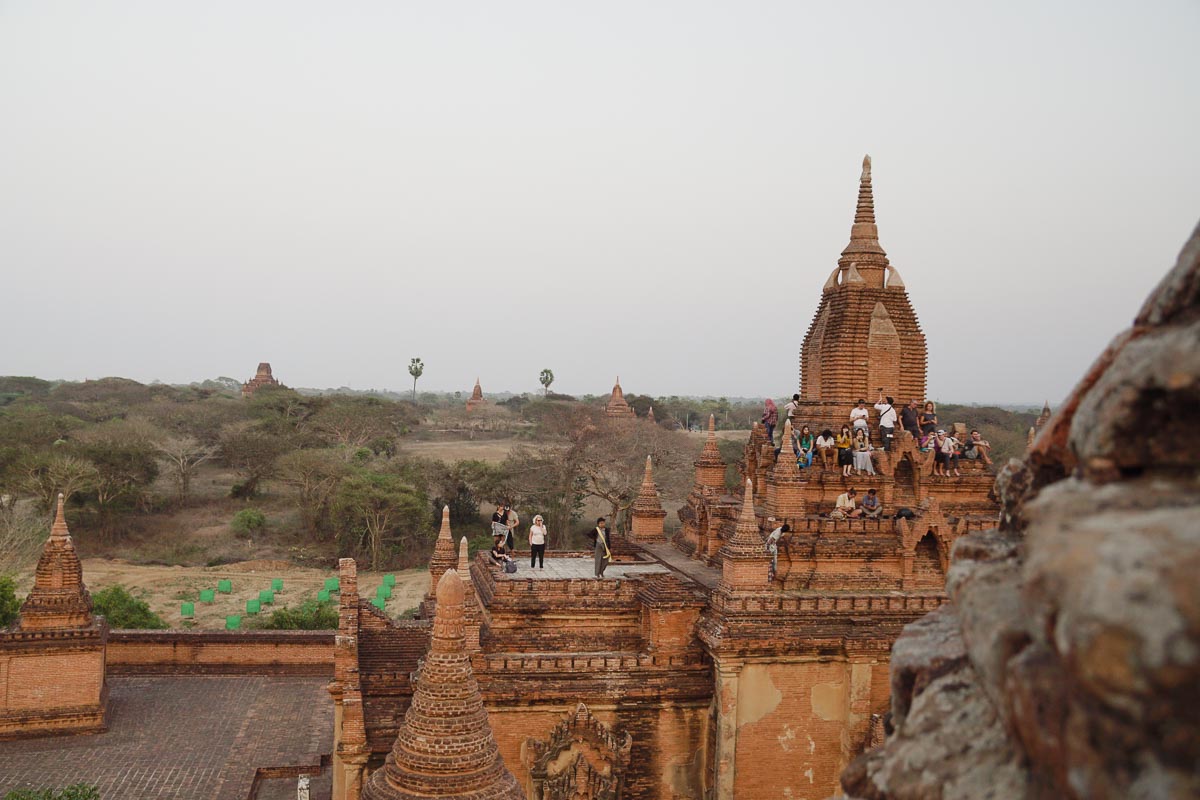 Sunset Above Pagoda - Myanmar Itinerary