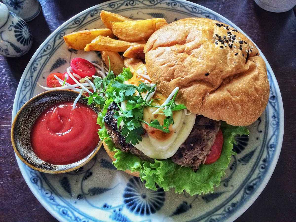 Burgers from the Hanoi Social Club - Things to Eat in Hanoi