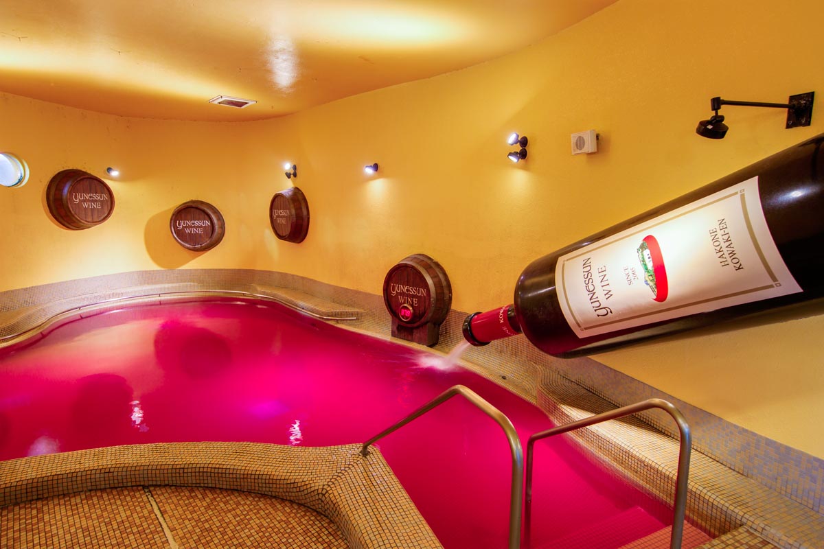 Wine Bath in Yunessun Onsen Theme Park in Hakone - Top 10 Places to Visit in Hakone
