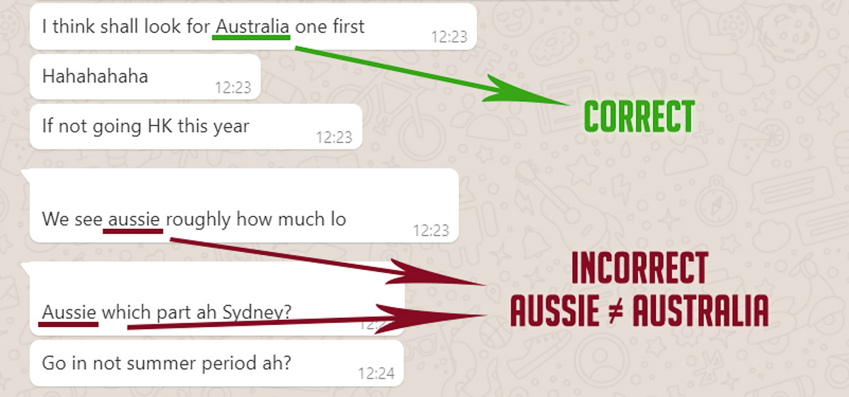 Aussie is not Australia - Australian Slang Guide