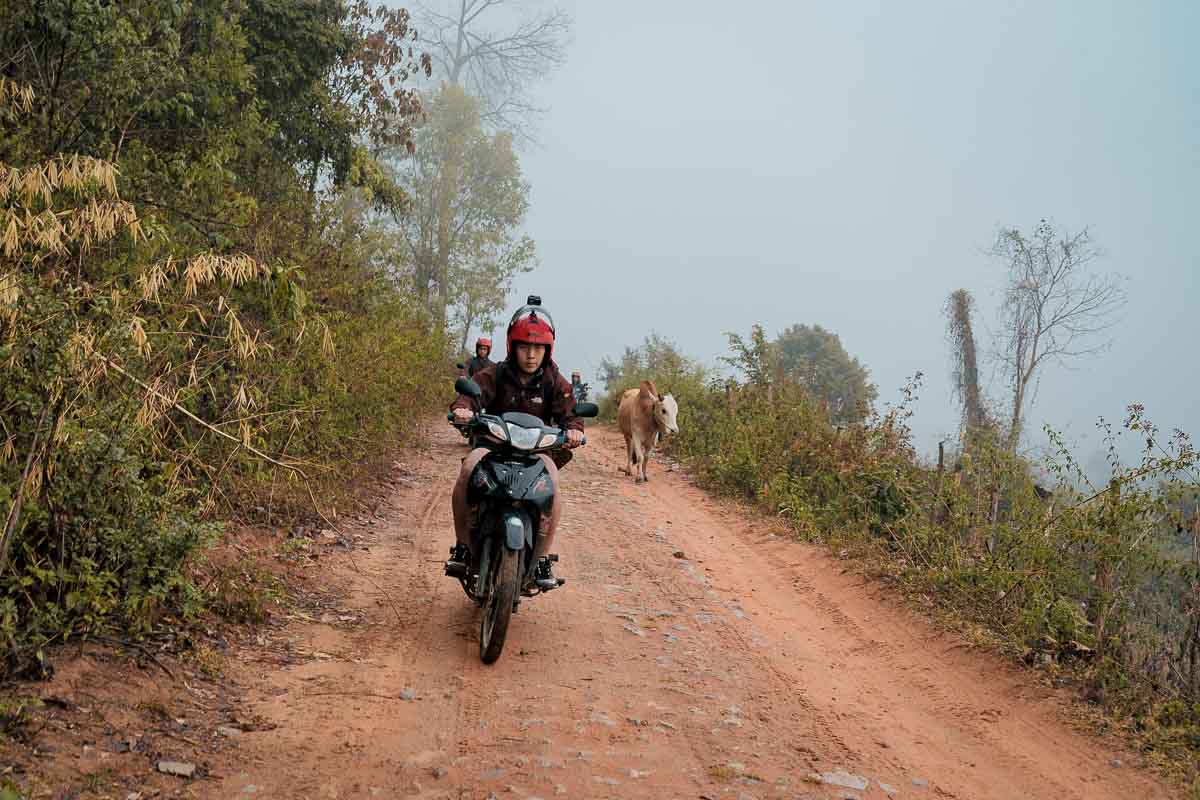Motorbiking in Lashio - Backpacking Southeast Asia Itinerary