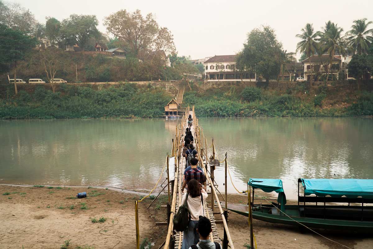 Bamboo Bridge 2 - Luang Prabang Itinerary