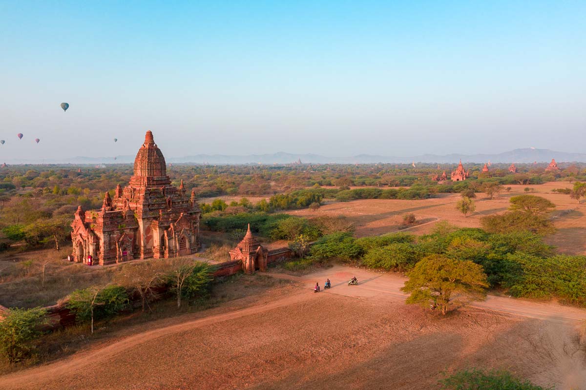 Ebikes in Bagan Myanmar - Backpack Southeast Asia Travel Guide