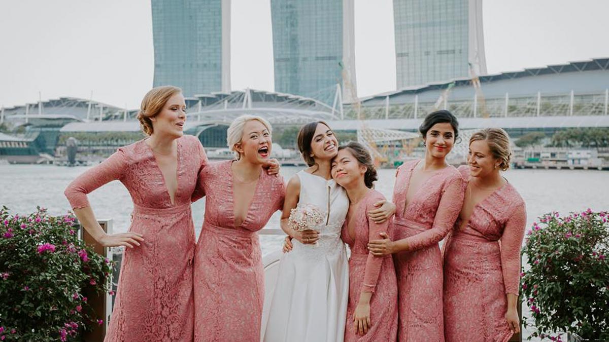 Friend's Wedding - Singaporeans Around The World Cheryl