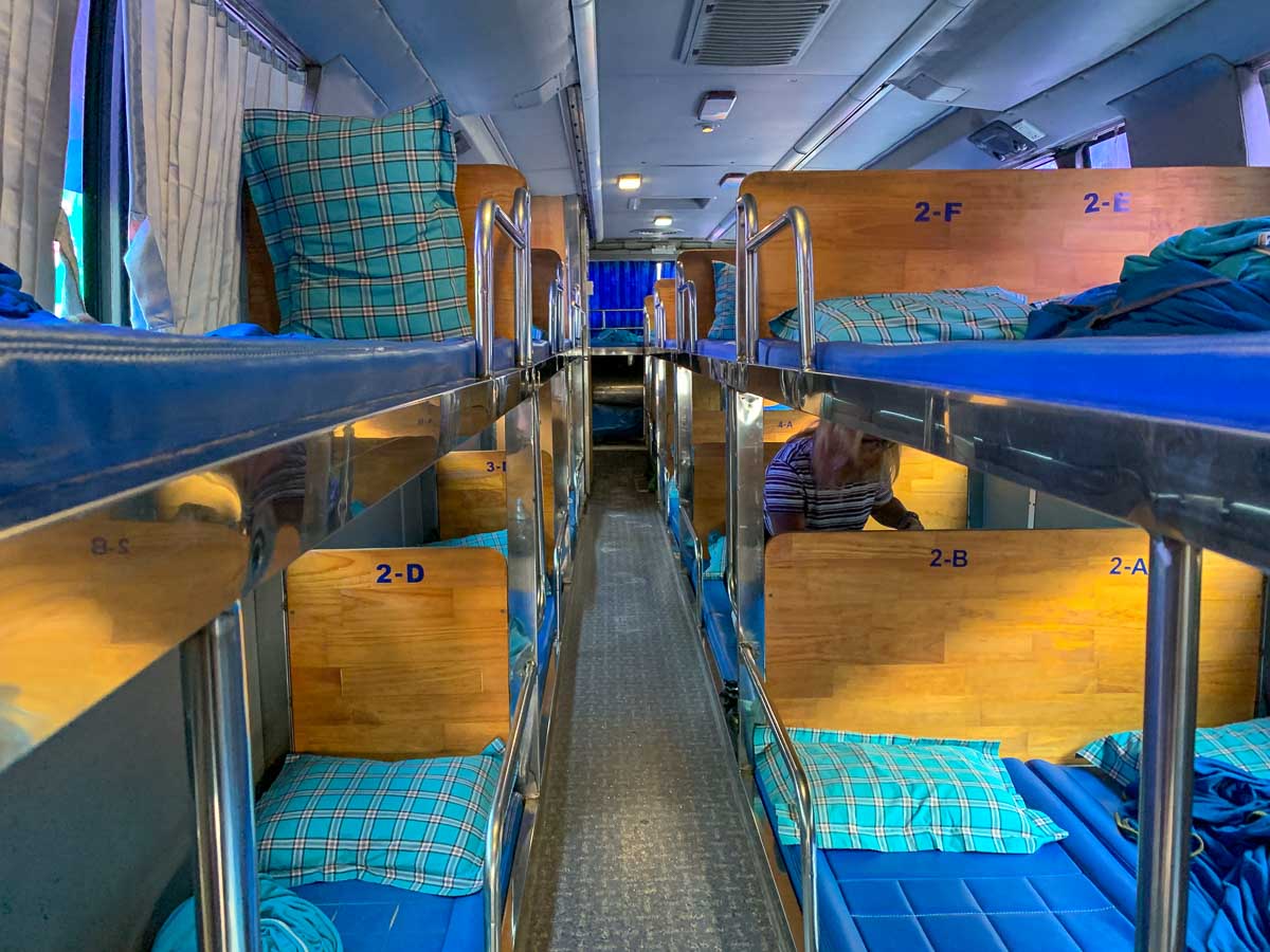 Giant Ibis Sleeper Bus in Cambodia - Backpack Southeast Asia Travel Guide