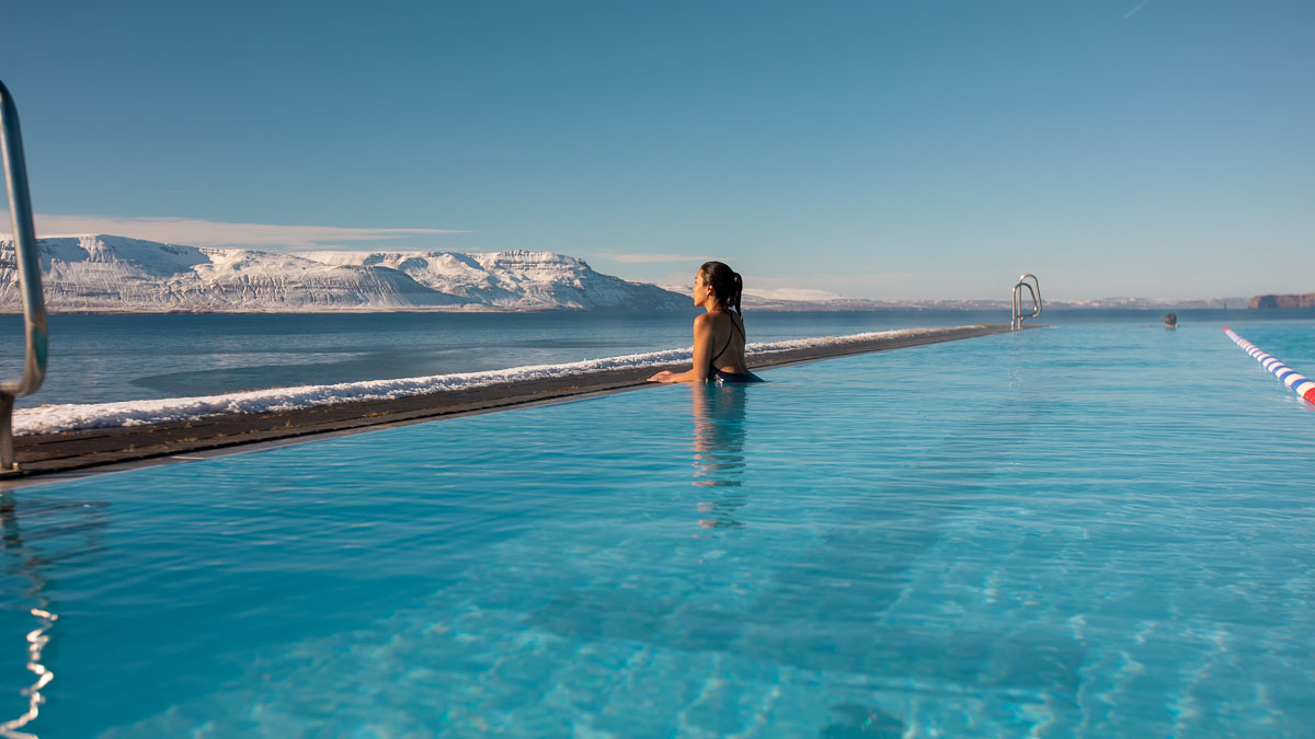 Hofsos Swimming Pool - Budget Iceland Itinerary