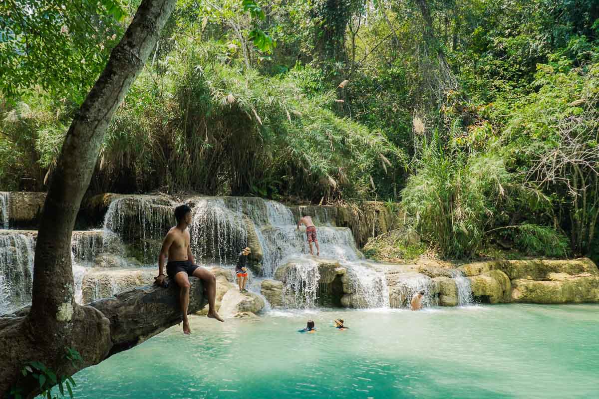 Kuang Si Falls 2 - Luang Prabang Itinerary